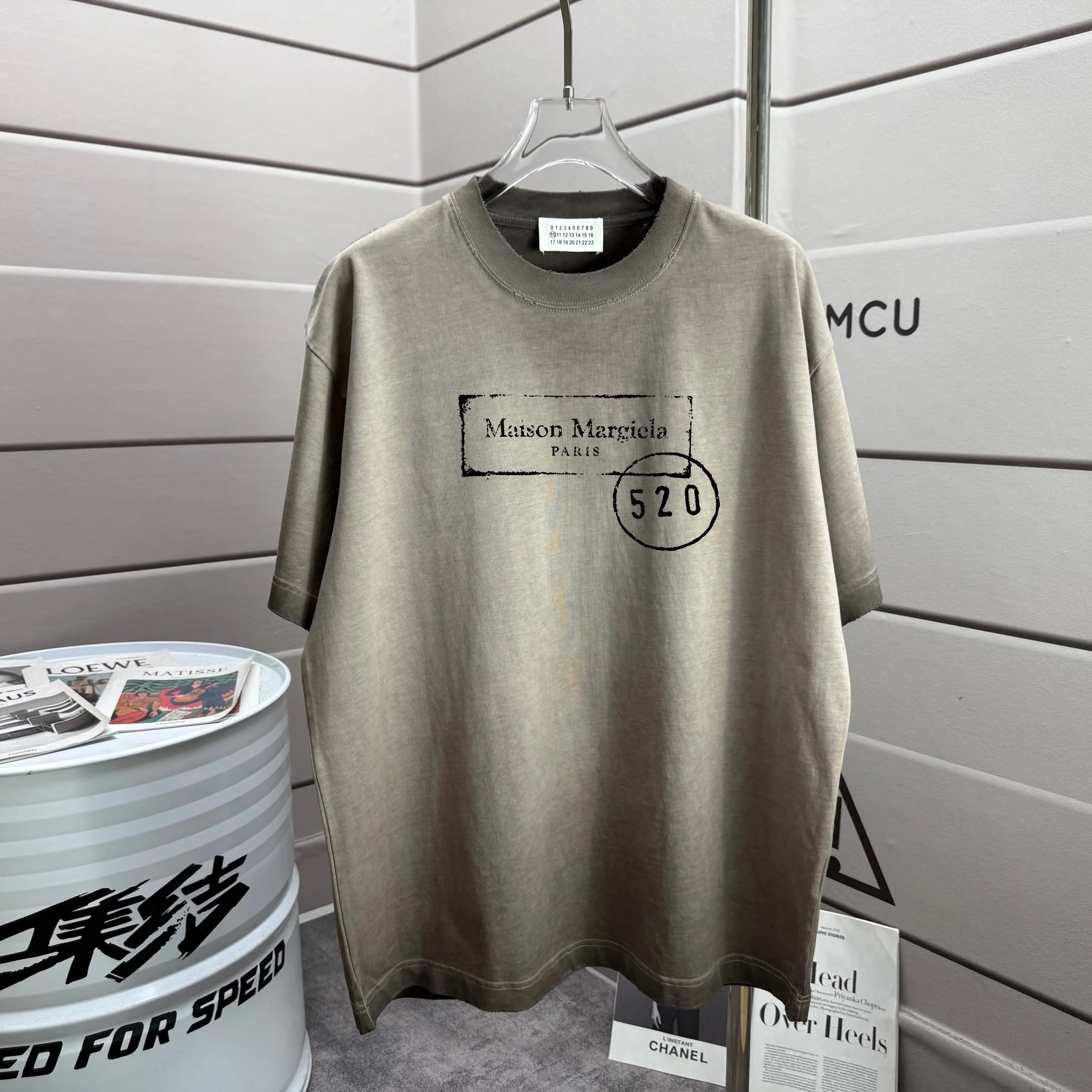 # MM 6 *2025 New Arrival 320 tee Same Style : Size :S M L XL XXL Size： S （90-130 ） M （120-150 ） L （140-165 ） XL （160-180 ） XXL （180-210 ）
